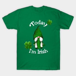 St. Patrick`s Day Dwarf Today I`m Irish T-Shirt